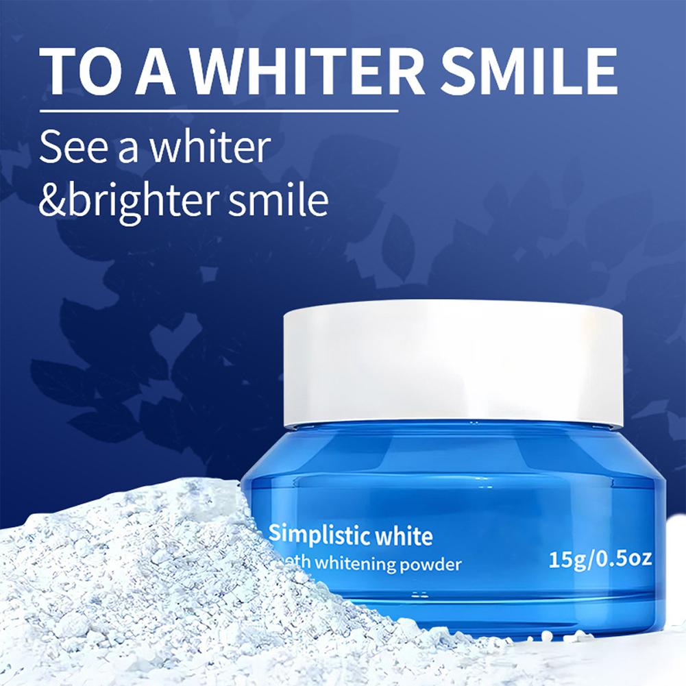 Teeth Whitening Near Me - Simplistic Wit Tandbleekpoeder Vlekverwijderend Tandpoeder Vermindert