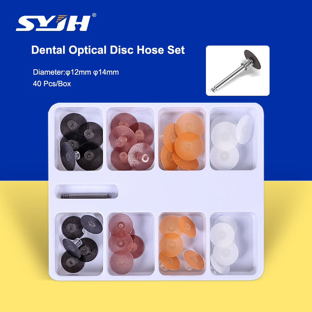Teeth Whitening Kit - SYJH 40 Stuks Tandheelkundige Polijstschijven Kit