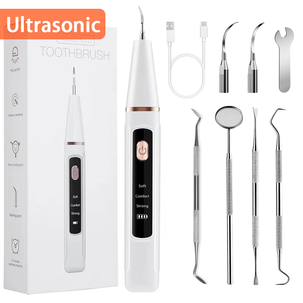 Teeth Whitening Mouthwash - Elektrische Ultrasone Tandheelkundige Scaler Calculus Orale