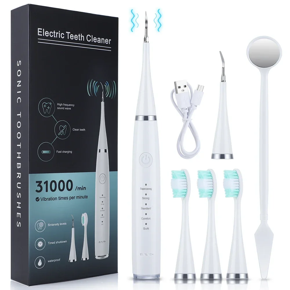 Ultrasone scaler voor het rein - Teeth Whitening Mouthwash recensie en prijs