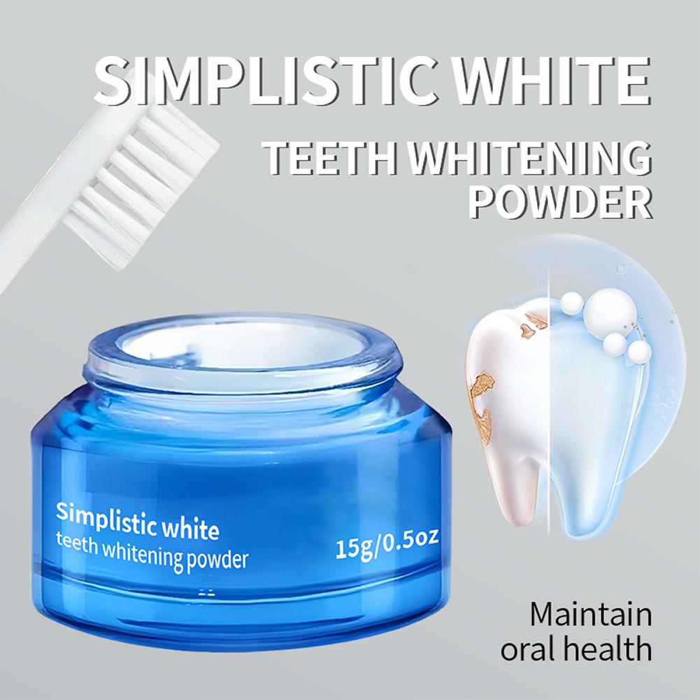 Simplistic Wit Tandbleekpoeder - Teeth Whitening Near Me recensie en prijs