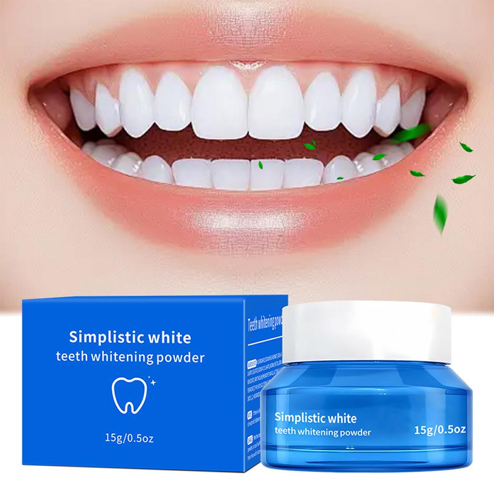 Simplistic Wit Tandbleekpoeder - Teeth Whitening Near Me recensie en prijs