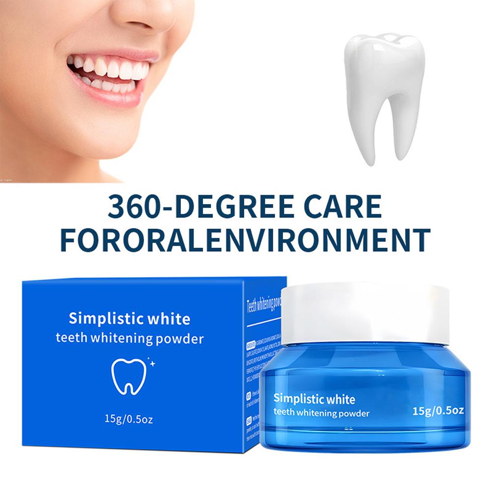 Simplistic Wit Tandbleekpoeder - Teeth Whitening Near Me recensie en prijs