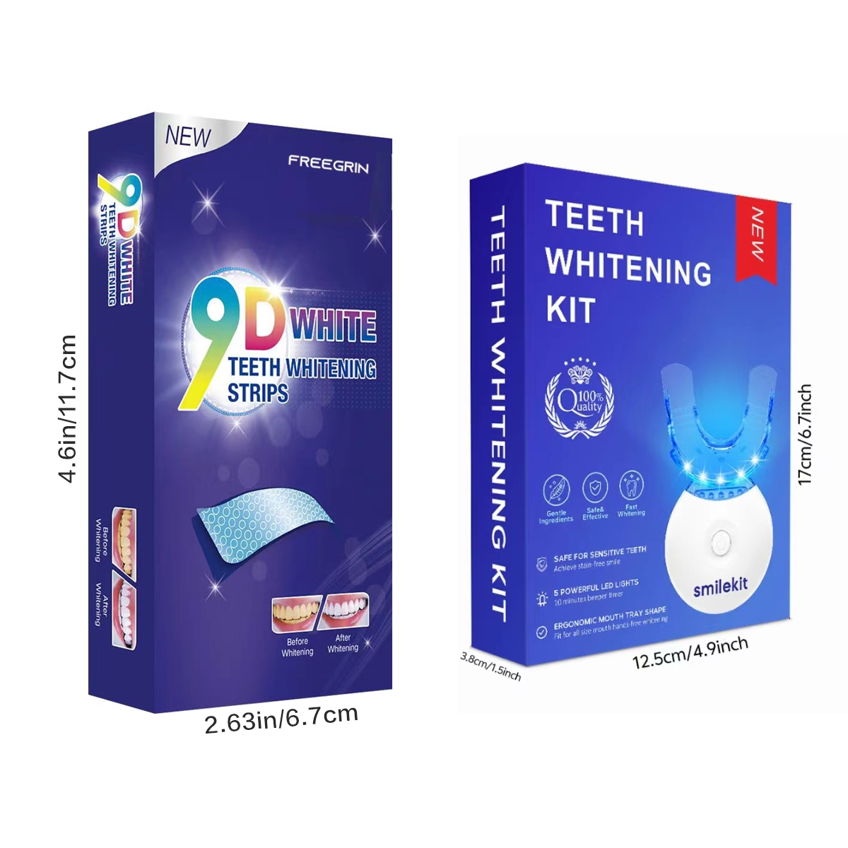 Tandenbleekset - 5X LED-licht  - Teeth Whitening Near Me recensie en prijs